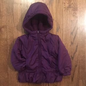 Toddler girls Lands’ End winter jacket 2T